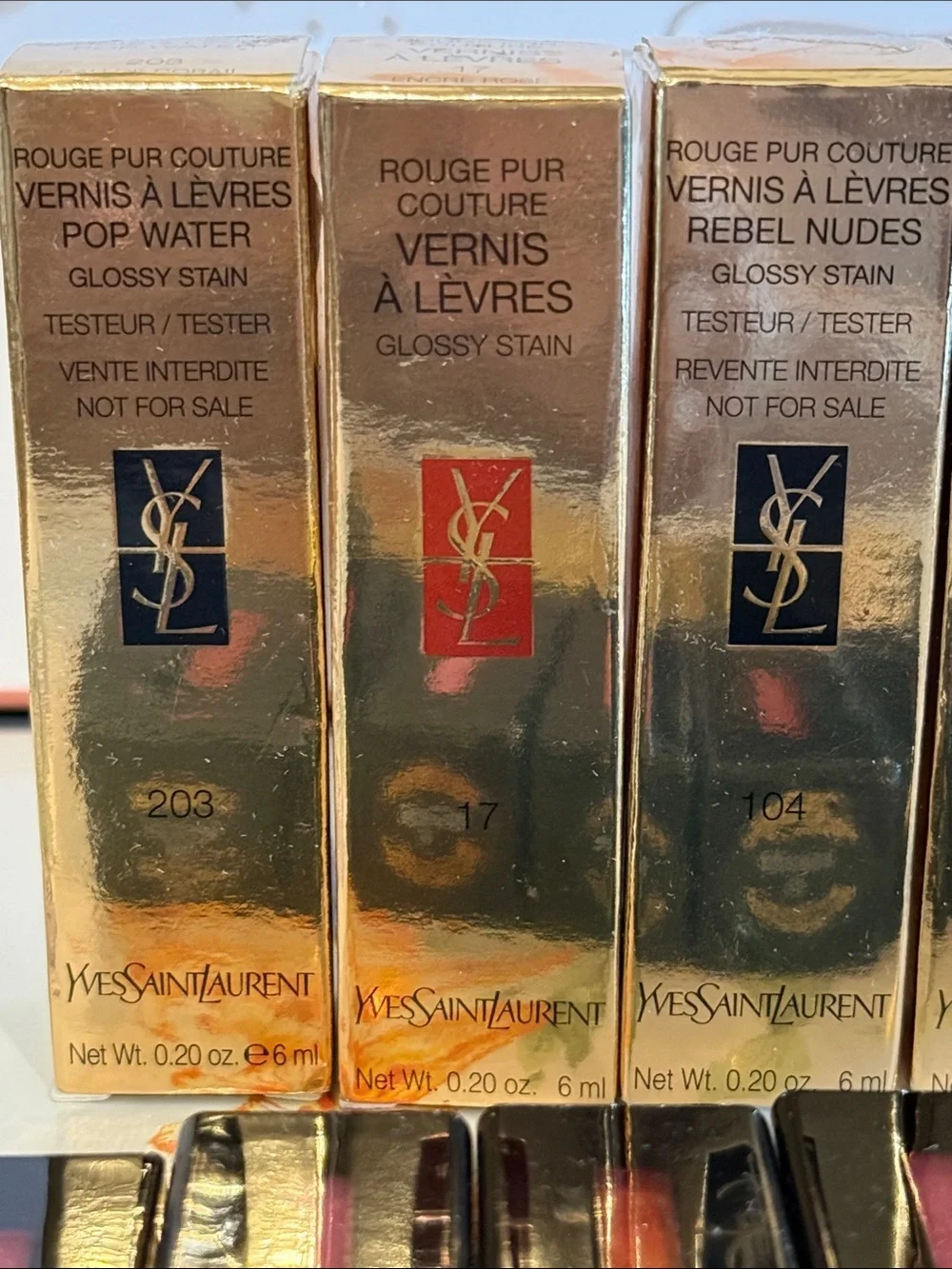 Yves Saint Laurent image shows